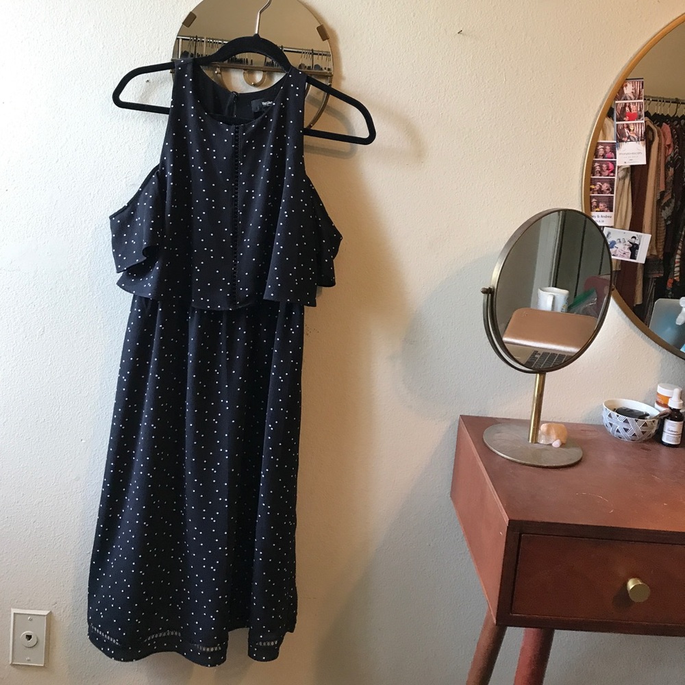 Midi Polka Dot Dress